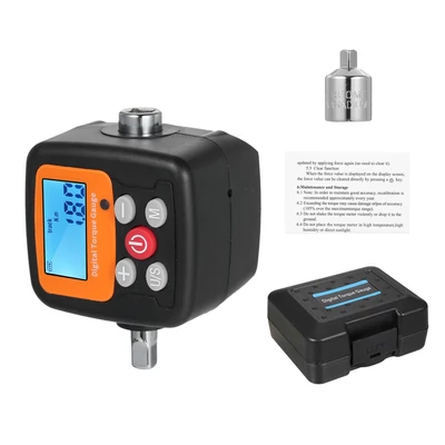 ENGC-30 digitális kijelzős nyomatékmérő 1/2" - 1/4" adapterekkel