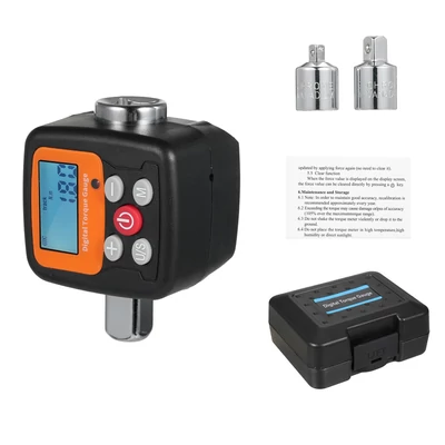 ENGC-340 digitális kijelzős nyomatékmérő 1/2" - 1/4", 1/2" - 3/8" adapterekkel