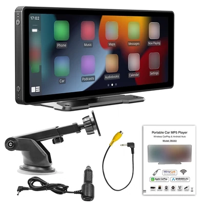 9,3 hüvelykes autós sztereó MP5 lejátszó BT kihangosító FM rádió