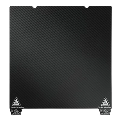 Creality 235x235 mm-es kétoldalas nyomtatóplatform táblakészlet - Fényes PET + bevont PEI
