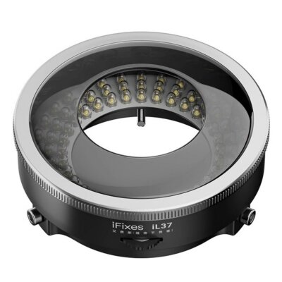 iFixes iL37 mikroszkóp polarizált optikai rendszer LED világító gyűrűs fény
