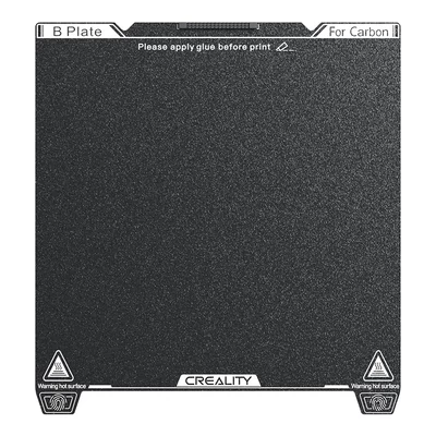 Creality K1C PEI építőlemez 235x235mm - Puha mágnes nélkül, alkalmas K1C FDM 3D nyomtatóhoz