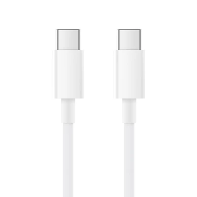 Xiaomi USB 100 W Type C töltőkábel USB C – USB C adatkábel (1,5 m 5A) - Fehér