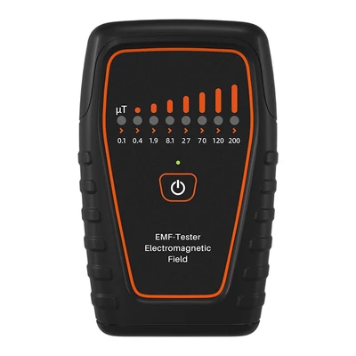 Kézi EMF teszter hordozható elektromágneses sugárzás érzékelő - LED jelzőfény YW-862-A modell