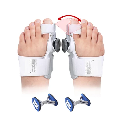 Bunion Corrector nőknek és férfiaknak, nagylábujj korrekciós elválasztó