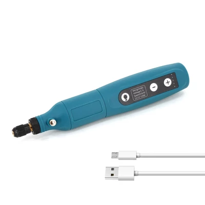 Vezeték nélküli USB újratölthető gravírozó toll, kompakt elektromos fúrótoll - A készlet