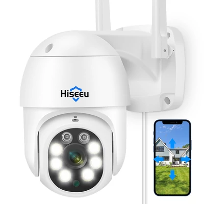 Hiseeu WHD305 5MP vezeték nélküli monitor kamera falra szerelhető intelligens WiFi kamera