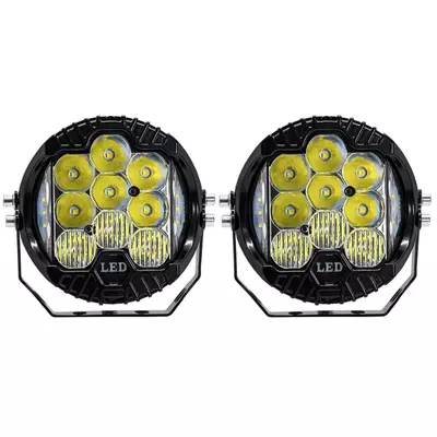 5 hüvelykes LED-es vezetőlámpa, 150 W 15000LM munkalámpa tartóval - 2 db