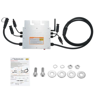 700 W-os napelemes mikroinverter, rácsos inverter, IP65 vízálló