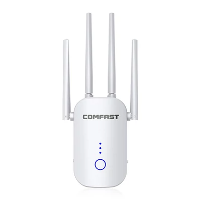 COMFAST 1200 Mbps WiFi átjátszó, 2,4G/5,8G kétsávos vezeték nélküli hatótávolság-bővítő