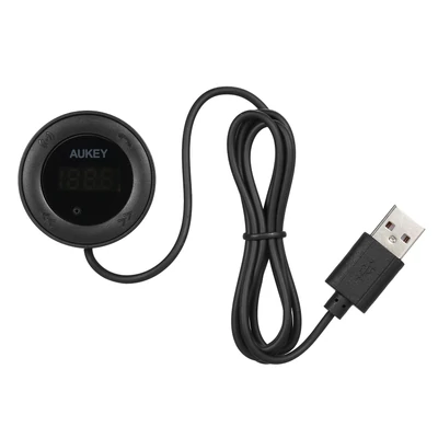 AUKEY F4P vezeték nélküli autós FM adó, vezeték nélküli autós audio BT készlet