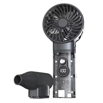 Kézi jet ventilátor 100 000 fordulat / perc kefe nélküli motor, csatorna ventilátor