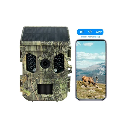 Napenergia 1080p, 16MP, éjjellátó infravörös vadászkamera 2,0 hüvelykes kijelzővel