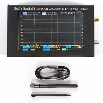 ZQ6 Spectrum Analyzer rádiófrekvenciás jelforrással és nyomon követéssel