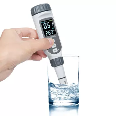 SMART SENSOR Digitális pH-mérő Vízálló vízminőség-mérő