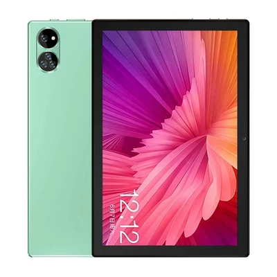 V61 10,1 hüvelykes Android 13 táblagép tiszta IPS érintőképernyővel, kettős kamerával, 8 GB + 128 GB - Zöld