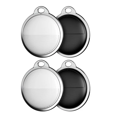 Bluetooth-követő és elemkereső, MFi-tanúsítvánnyal, iOS-kompatibilis - 4 db, fehér és fekete, A típus