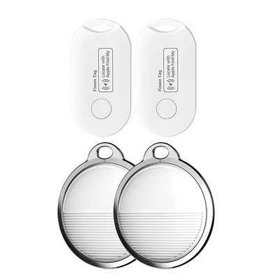Bluetooth-követő és elemkereső, MFi-tanúsítvánnyal, iOS-kompatibilis - 4 db, fehér, C típus