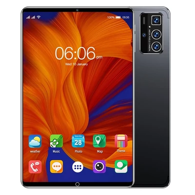 Pro14 10,1 hüvelykes Android 13 táblagép tiszta IPS érintőképernyővel, 8000 mAh akkumulátorral, 8 GB+128 GB - Fekete