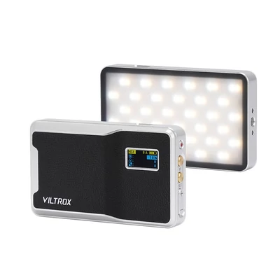 VILTROX Retro 08X 8W RGB fényképező lámpa, teljes színű LED lámpa zsebes vloglámpa