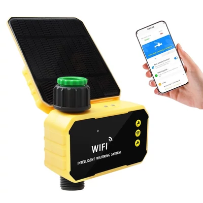 Tuya WiFI intelligens kerti öntözésvezérlő eszköz, automatikus víztakarékosság