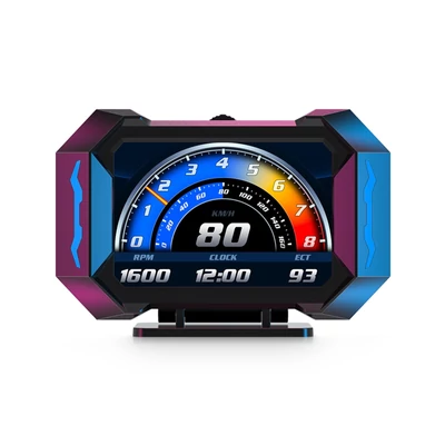 3,5 hüvelykes univerzális autós Head Up kijelző, OBDⅡ GPS sebességmérő