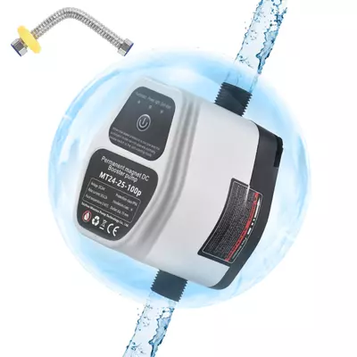 Hordozható víznyomásfokozó szivattyú, 24V 100Pa