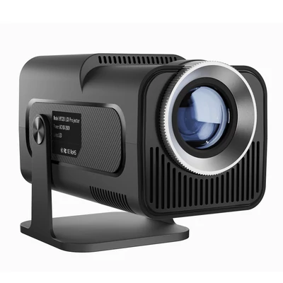 Hordozható intelligens 1080P LCD BT projektor telefonhoz - Fekete