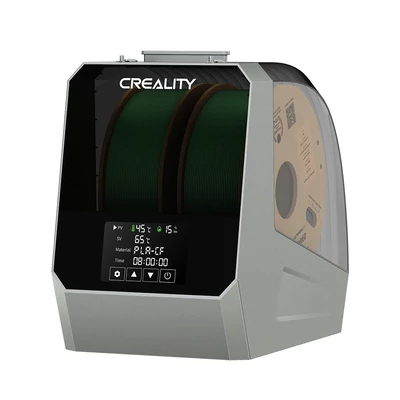 Creality Space Pi Filament Szárító Plusz (2 tekercs). 3D nyomtatóhoz. PTC fűtés, időzítő, LCD. Nylon/ABS/PETG/PLA/TPU 1.75/2.85mm