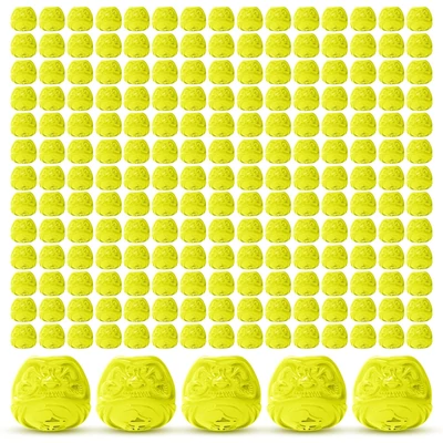 Tetováló, hímző tintacsészék vastagított talppal (200db) - Sárga