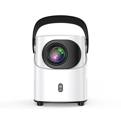 Hordozható T-2 projektor, 1080P házimozi Android 9.0 videoprojektor