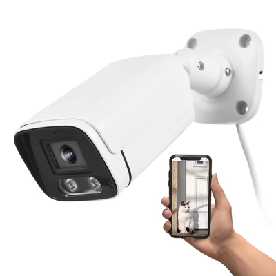 4 MP POE IP kamera biztonsági kamera, monitor kamera