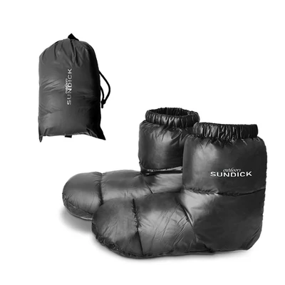 Outdoors Sundick téli kemping kacsatoll, meleg csizma - Fekete, M méret