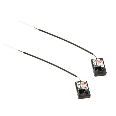 Flysky FS-GR3E AFHDS 2.4G 3CH vevő FS-GT2, FS-GT2B, FS-GT3B, FS-GT3C, FS-IT4S RC autós csónakhoz - 2db