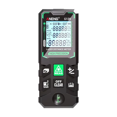 ANENG G70 Smart, nagy pontosságú lézeres távolságmérő - 120m