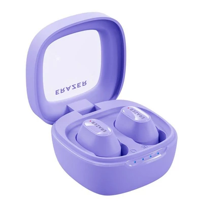 ERAZER XT62PRO vezeték nélküli fülhallgató, fülbe helyezhető zajszűrő, BT 5.4 - Lila