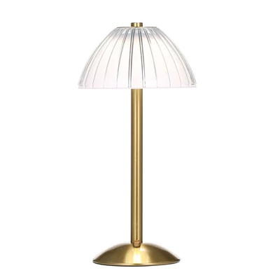 RGB szabályozható kristály LED lámpa, újratölthető elemmel