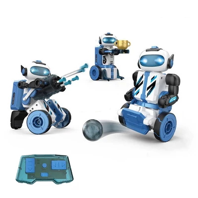 Programozó robot, szárépítő játék, oktató építőkockák - 3 az 1-ben száras játék
