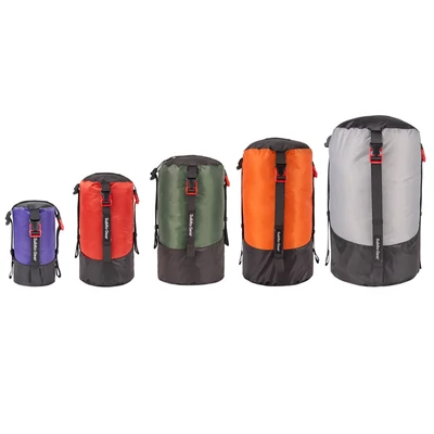 Könnyű kompressziós cuccos zsák, vízálló kempingezéshez / túrázáshoz - 5 db