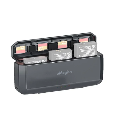 aMagisn AA08 3 foglalatos Power Bank, 20 W-os akkumulátordoboz, akkumulátortöltő