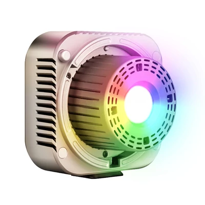 Manbily hordozható RGB videolámpa, fényképezési LED videolámpa