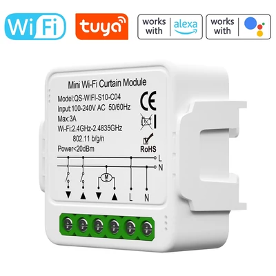 Tuya intelligens függönykapcsoló modul, intelligens otthoni készülék - WiFi