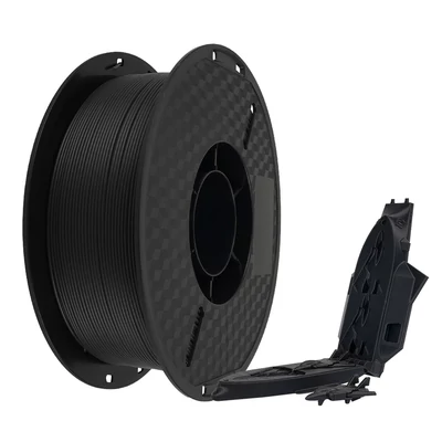 KINGROON 3D nyomtató HS-PLA izzószál, 1 kg 1,75 mm, standard 1 tekercs - Fekete