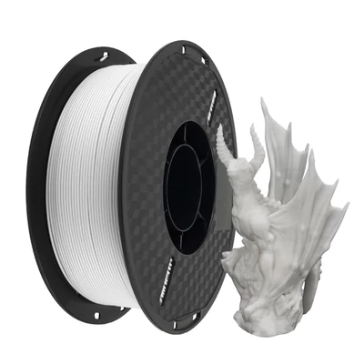 KINGROON 3D nyomtató HS-PLA izzószál, 1 kg 1,75 mm, standard 1 tekercs - Fehér