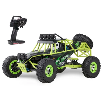 Wltoys 12427 1/12 2,4G 4WD 50km/h RC autó - Zöld