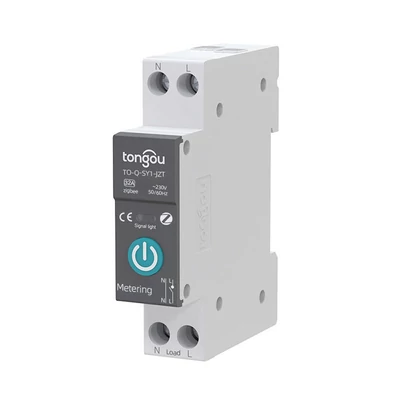 Tuya Zigbee intelligens áramköri megszakító, vezeték nélküli távirányító vezérlősínes kapcsoló - 32A