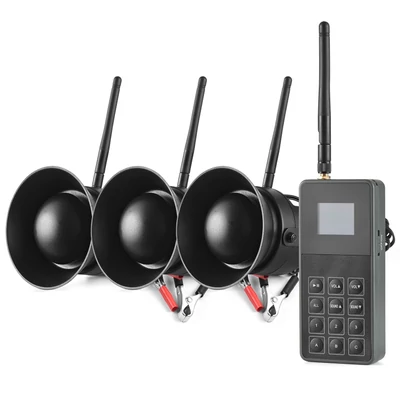 Madárriasztó eszköz, kültéri vezeték nélküli MP3 madárriasztó rendszer