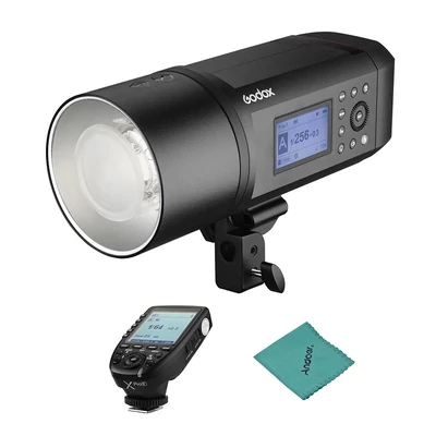 Godox AD600Pro 600Ws TTL GN87 1/8000s HSS kültéri vaku villanófény + 28,8V/2600mAh újratölthető lítium akkumulátor + Xpro-F vaku kioldó