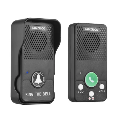 Vezeték nélküli kaputelefon, intelligens kaputelefon csengő, valós idejű, kétirányú kommunikáció