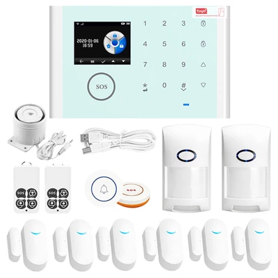 CS118 WiFi+GSM+GPRS 3 az 1-ben hálózati intelligens otthoni riasztórendszer